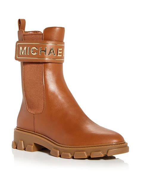 michael michael kors ridley leather chelsea booties|Women's MICHAEL Michael Kors Ridley Bootie .